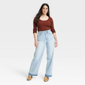 Universal Thread High Rise Wide Leg Jeans Women’s 14R